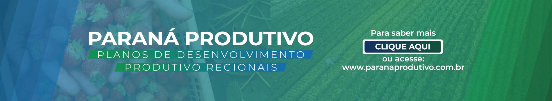 BANNER PRINCIPAL PARANA PRODUTIVO
