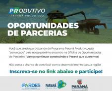 Convite Oportunidades de Parcerias