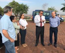 Estrada parque PR-454 em Maringá: visita técnica