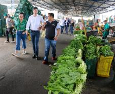 Secretário do Planejamento e o Superintendente do Paraná Projetos visitam CEASA Curitiba.