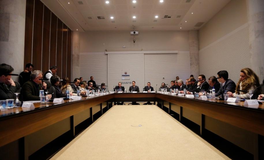Reunião do Comitê público-privado de ESG do Paraná