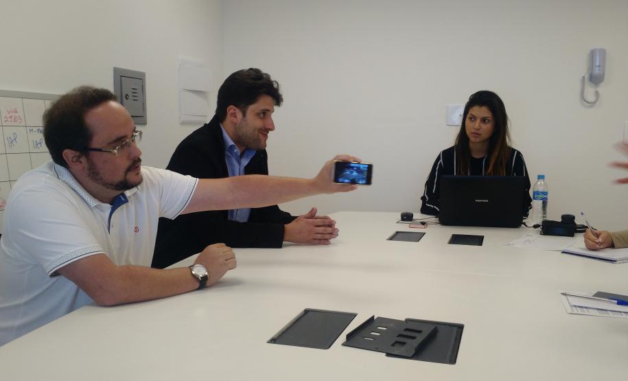 Paraná Projetos recebe visita do Prefeito de Tomazina. Paraná Projetos recebe visita do Prefeito de Tomazina.