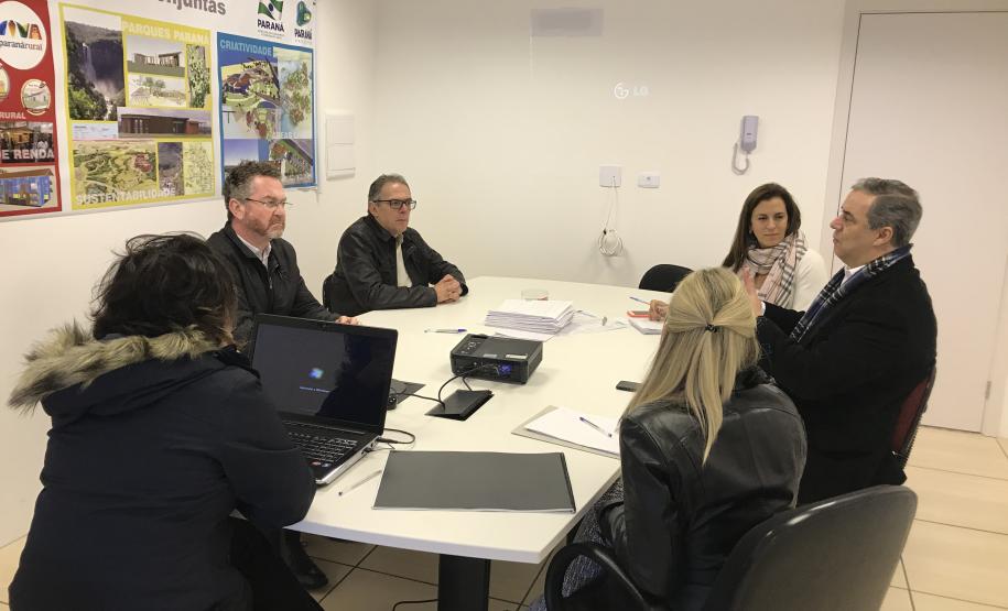 Paraná Projetos recebe visita dos Diretores da PRED e SEIL Paraná Projetos recebe visita dos Diretores da PRED E SEIL