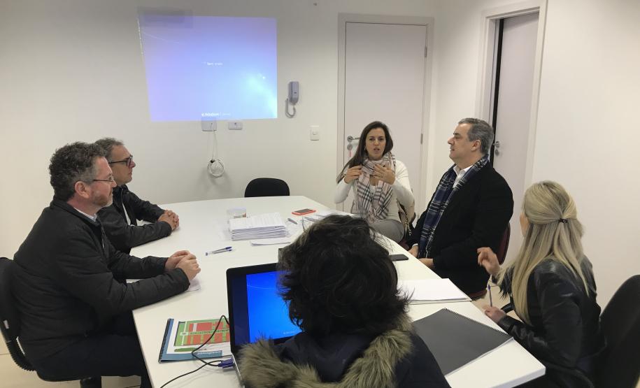 Paraná Projetos recebe visita dos Diretores da PRED e SEIL Paraná Projetos recebe visita dos Diretores da PRED e SEIL