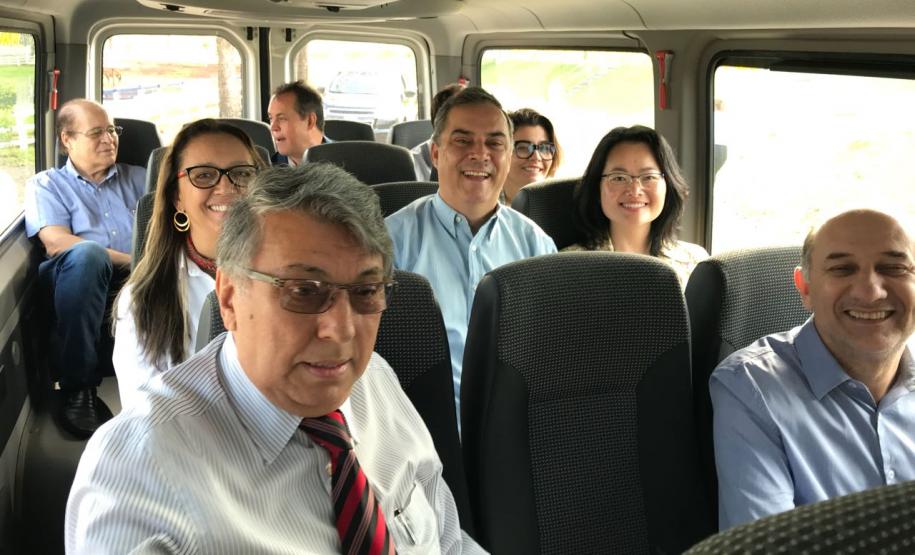 Estrada parque PR-454 em Maringá: visita técnica Estrada parque PR-454 em Maringá: visita técnica