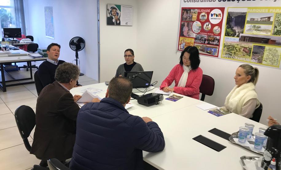 Paraná Projetos recebe representantes do Município de Colombo Paraná Projetos recebe representantes do Município de Colombo