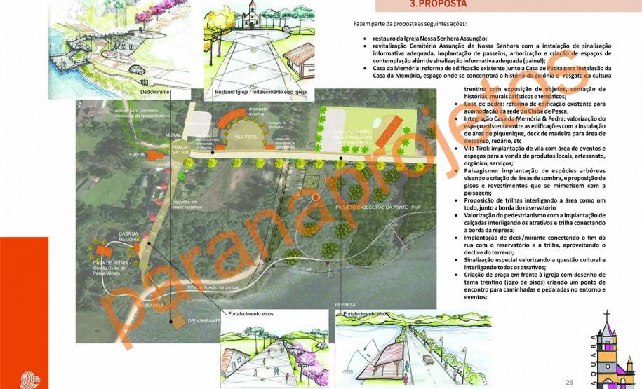 Proposição de usos na Colônia de Santa Maria do Novo Tirol, em Piraquara. Paraná Projetos apresenta resultado final.